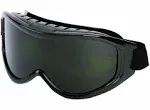 Sellstrom High Temperature Cutting/Grinding, Indirect Vented, Odyssey II Protective Safety Goggle, Shade 5 UV/IR Lens, Black Frame, S80211