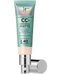 IT Cosmetics - CC+ CREAM NATURAL MATTE FOUNDATION WITH SPF 40 - Color : Fair Porcelain - 1.0 PCE