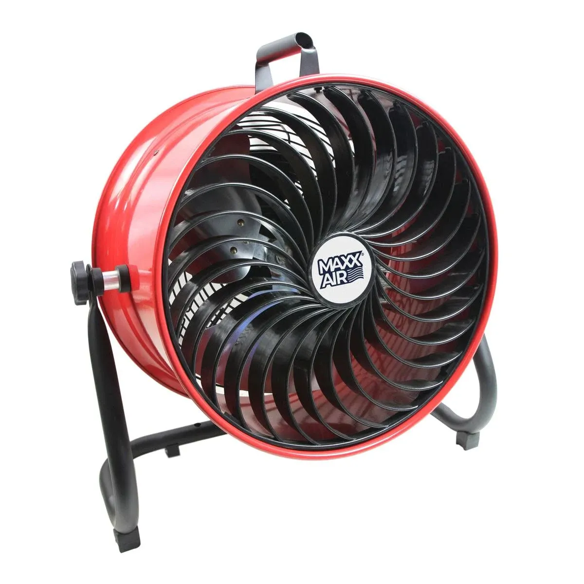 Maxxair 16-inch High Velocity Turbo Floor Fan (Red)