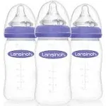 Lansinoh mOmma Feeding Bottle, 8 oz - 3 pack