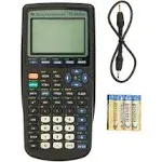 Texas Instruments TI83PLUS TI-83Plus Programmable Graphing Calculator, 10-Digit LCD