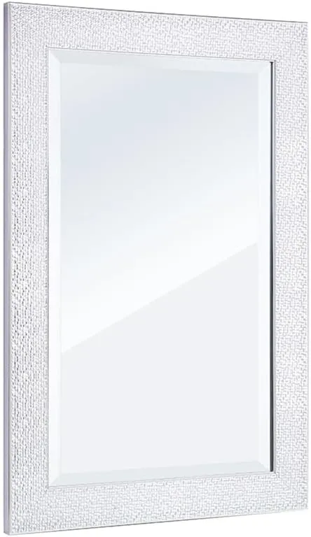 Beveled Mirror, 24x36 inch Rectangular Mirror, Wall-Mounted Decorative Mirror ...