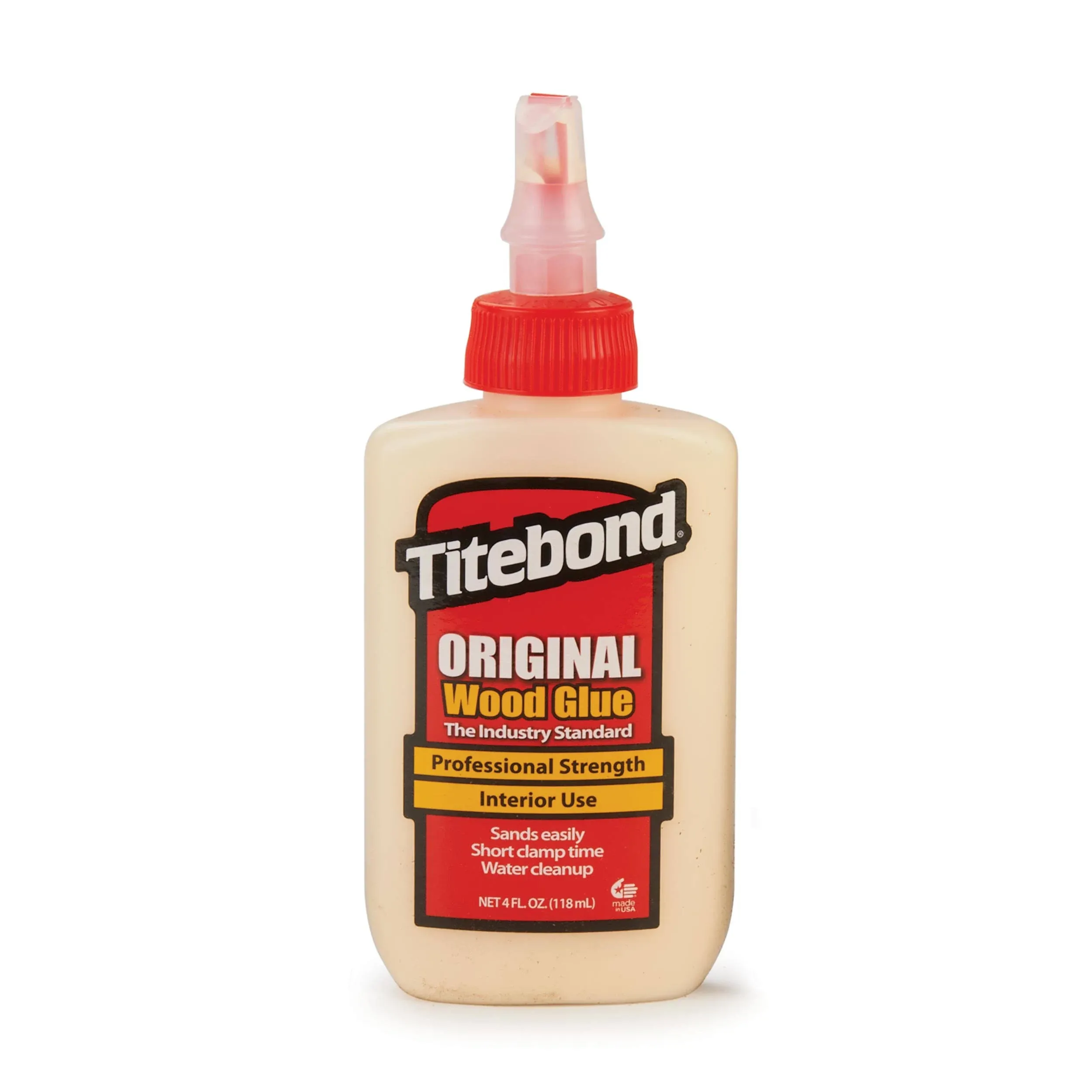 4 Oz Franklin International 5063 Titebond Original Wood Glue | Adhesives, Multi-Surface Glues, Wood Glue | Paint Supply