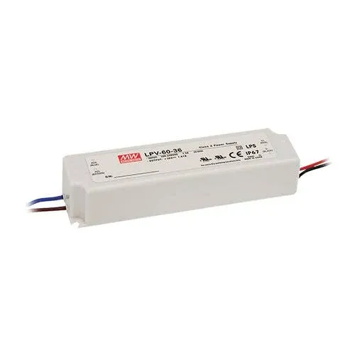 Mean Well LED Driver 60W 12V 5A Series LPV-60-12 AC-dc Power Supply