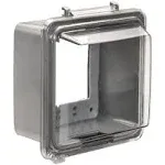 Topaz WCIU2 Double Gang 31 In 1 In-Use Weatherproof Clear Cover