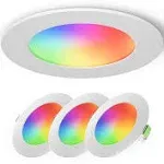 Nanoleaf 4&#034; Smart Recessed Downlight 4-Pack