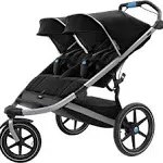 Thule Urban Glide 2-Double Jogging Stroller, Black/Silver