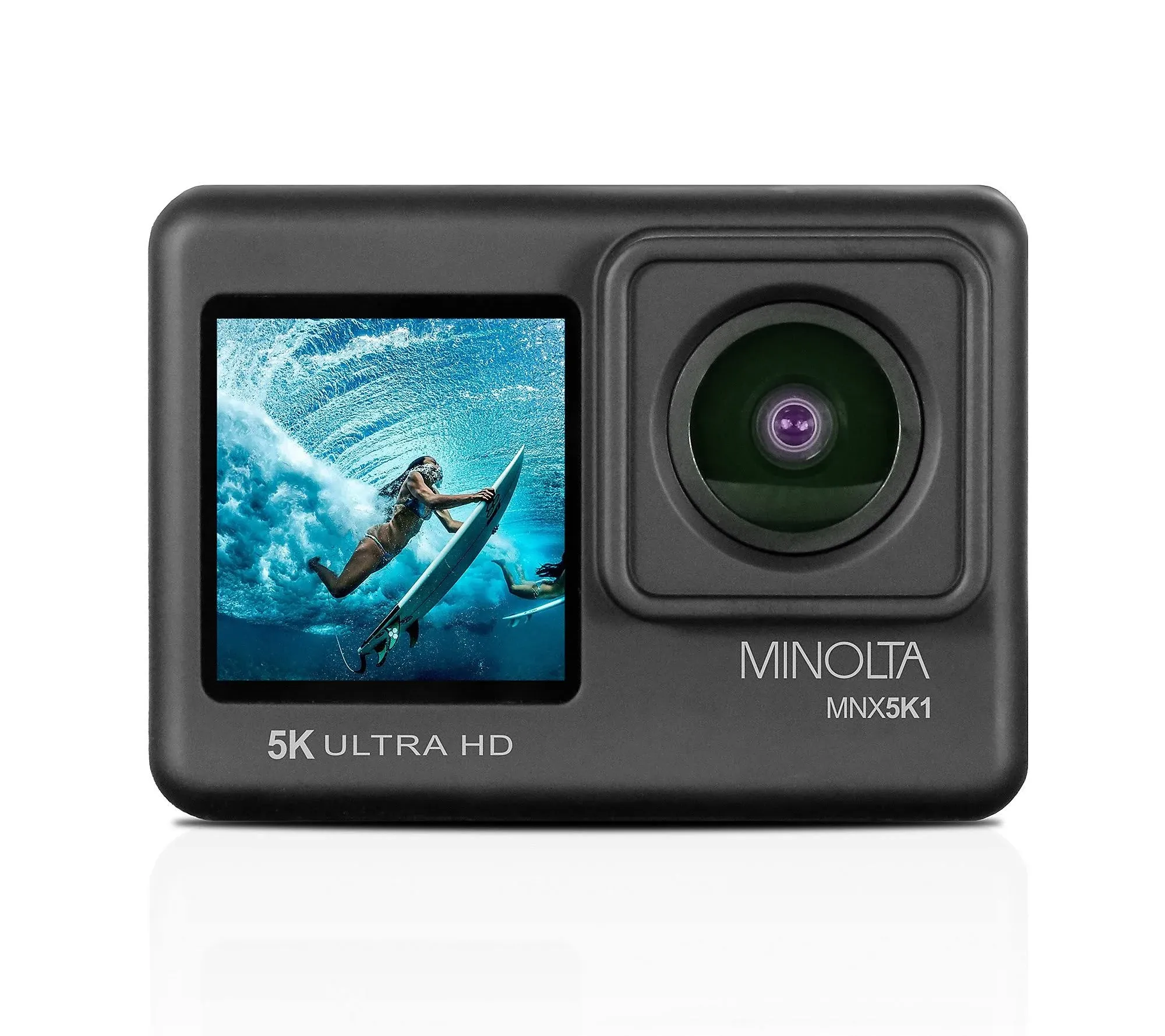 Minolta MNX5K1 5K Ultra HD / 24 MP Action Camera Kit