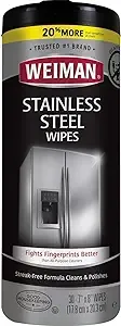 Weiman Stainless Steel Wipes (30 Count)