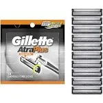 Gillette Atra Plus Men's Razor Cartridge - 10 count