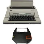 Nakajima Wpt-160 Electronic Portable Typewriter with Correct Film Ribbon