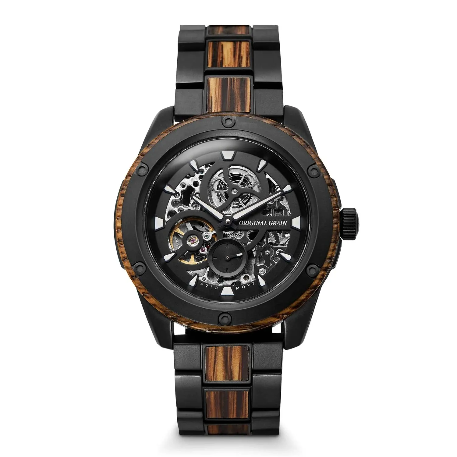 Whiskey Black Rugged Automatic 44mm