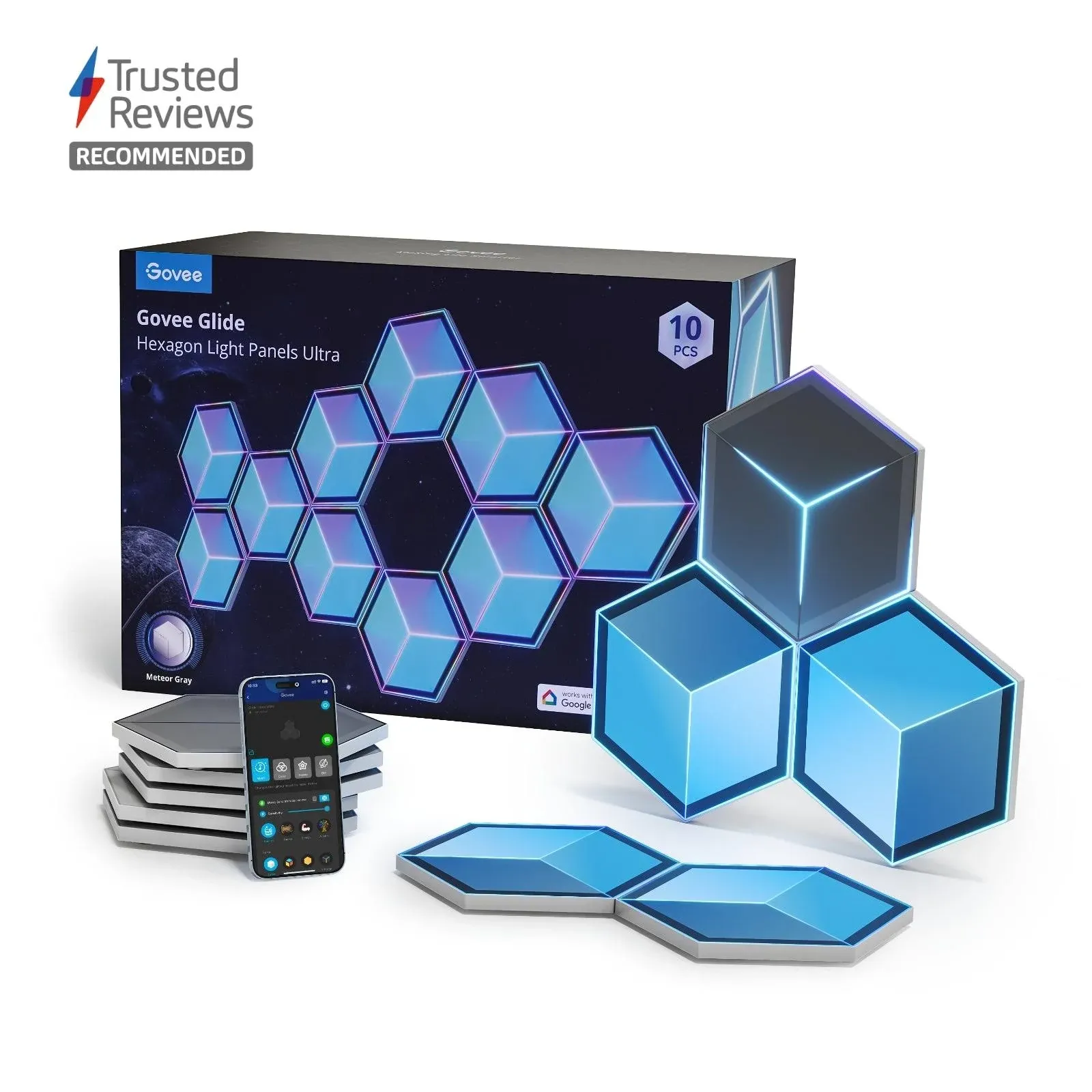 Glide Hexagon Light Panels Ultra