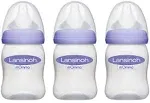 Baby Bottles for Breastfeeding Babies, 5 Ounces, 3 Count, Includes 3 Slow Flow N