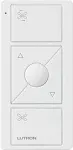 Lutron Pico Caseta Remote Fan Control White 1 pk