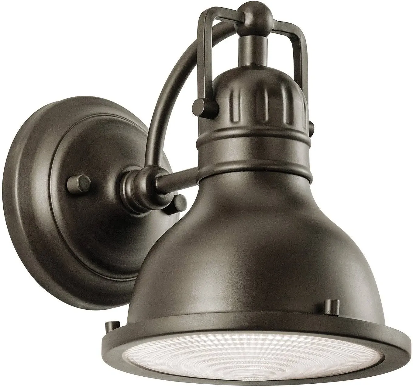 Kichler Hatteras Bay 1 Light 8 Inch Tall Outdoor Wall Light in Olde Bronze 49064OZ