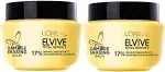 L'Oreal Paris Hair Care Elvive Total Repair 5 Damage Erasing Balm, Conditioning Hair Mask for Damaged Hair, with Almond and Protein, 8.5 fl; oz, (Pack of 2)