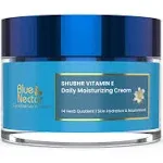 Blue Nectar Anti Aging Face Cream with Natural Vitamin C & E | Ayurvedic Moisturizer for Skin Firming | Natural Moisturizer for Women (14 herbs, 50g)