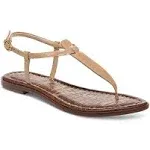 Sam Edelman Womens Gigi Signet Thong Sandal