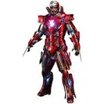 Hot Toys 1/6 Mms618d43 Iron Man Mk33 Silver Centurion Armor Suit Up Ver.Action