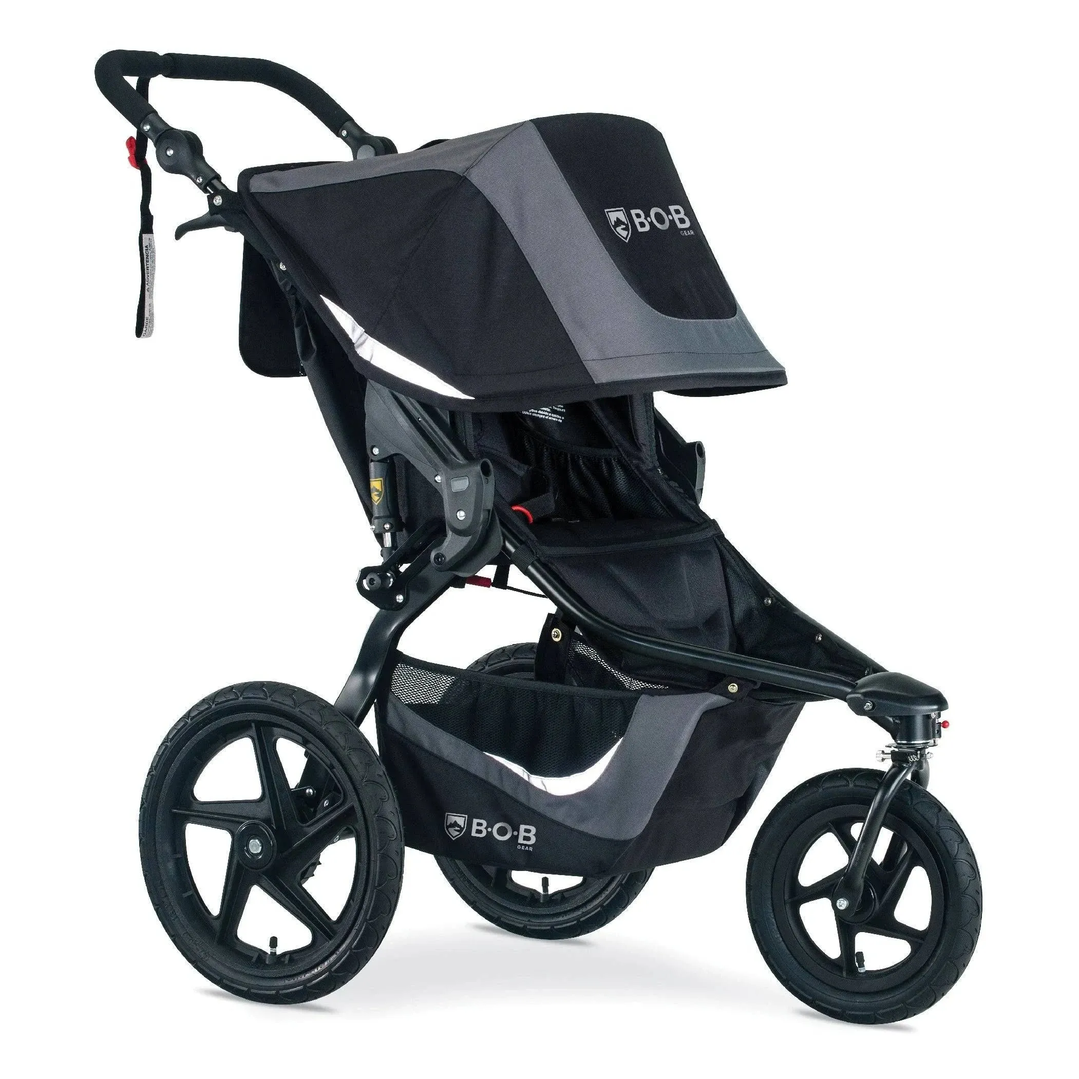 Bob Gear Revolution Flex 3.0 DUALLIE Jogging Stroller - Graphite Black