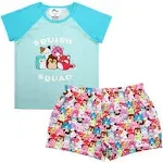 Bioworld Squishmallows Squad Youth Girl Pajama Set