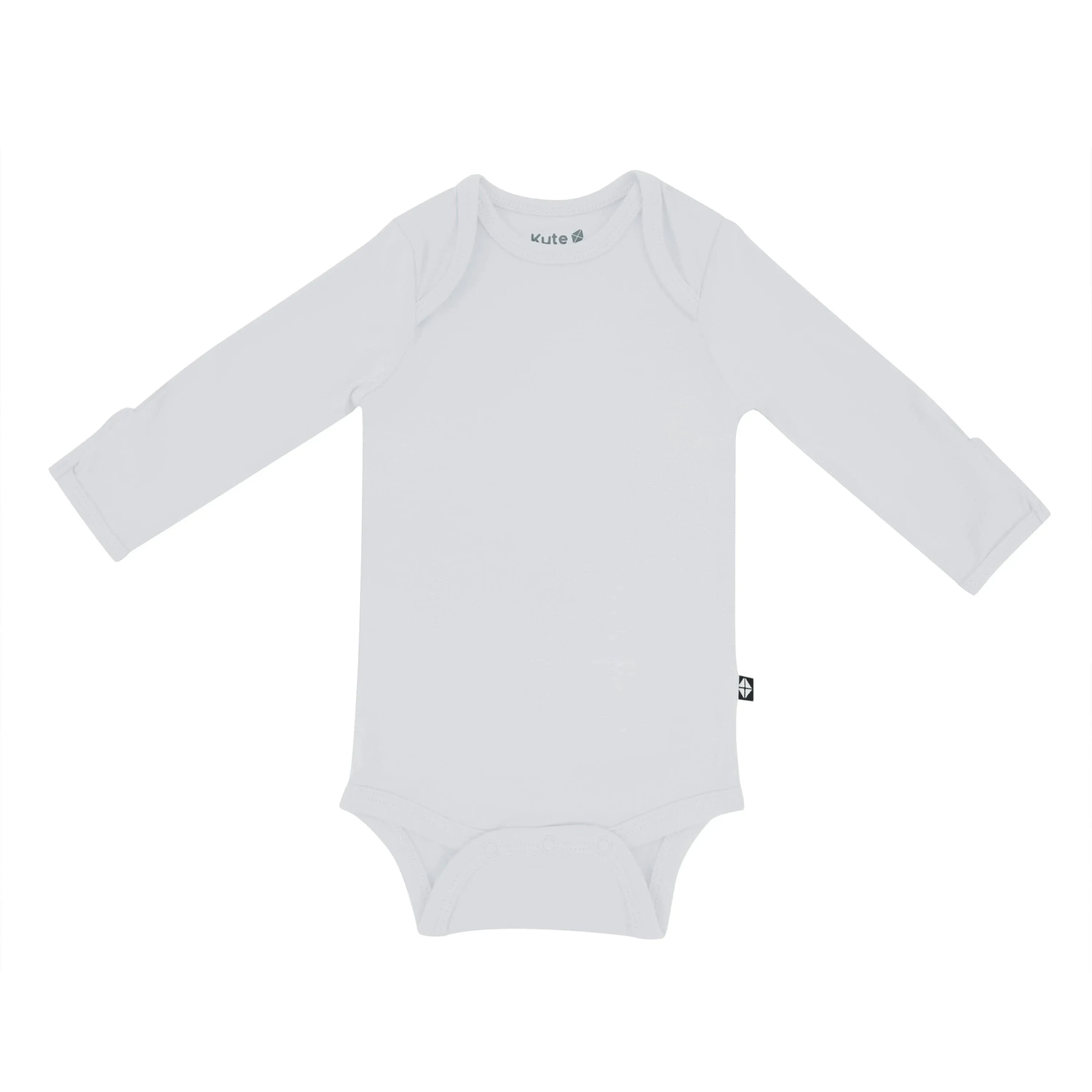 Kyte Baby Soft Bamboo from Rayon Long Sleeve unisex Bodysuit, 0-24 Months (6-12 ...