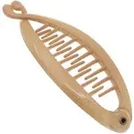 Camila Paris French Hair Banana Comb Clip Interlocking Ponytail Beige