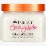 Tree Hut Sugar Body Scrub 18 Ounce Coco Colada (Pack of 2)