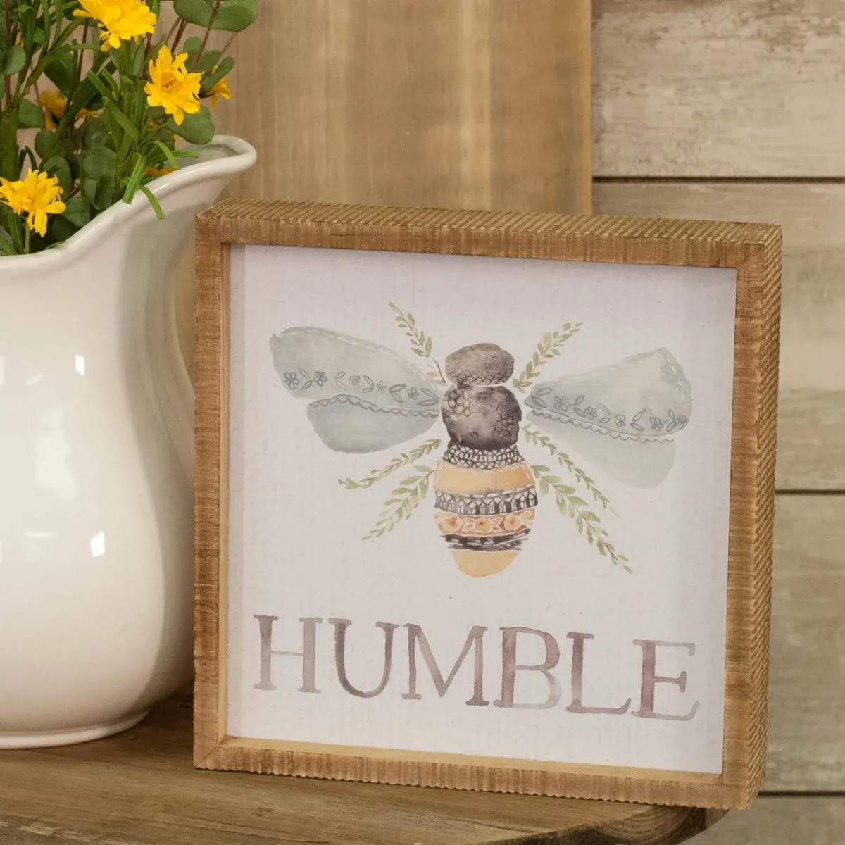 Inset Sign - Bee Humble