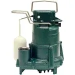 98-0001 115 Volt 1/2 Horse Power Model M98 Flow Mate Cast Iron Green Sump Pump#