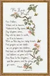 JANLYNN &#034;The Lord&#039;s Prayer&#034; Counted Cross Stitch Kit #021-1403 - NEW