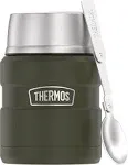 Thermos Stainless King Vacuum Insulated Stainless Steel Food Jar - 16oz - Matte Army Green