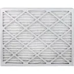 Filterbuy 20x22x1 Air Filter MERV 8 Dust Defense (4-Pack), Pleated HVAC AC Furnace Air Filters Replacement (Actual Size: 19.50 x 21.50 x 0.75 Inches)