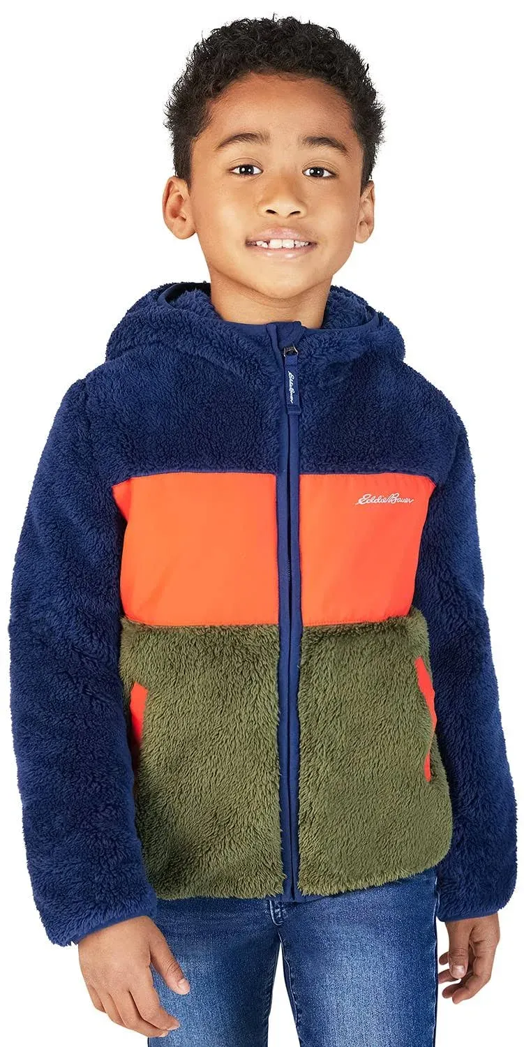 Eddie Bauer Kids Quest Plush Fleece Hooded Jacket