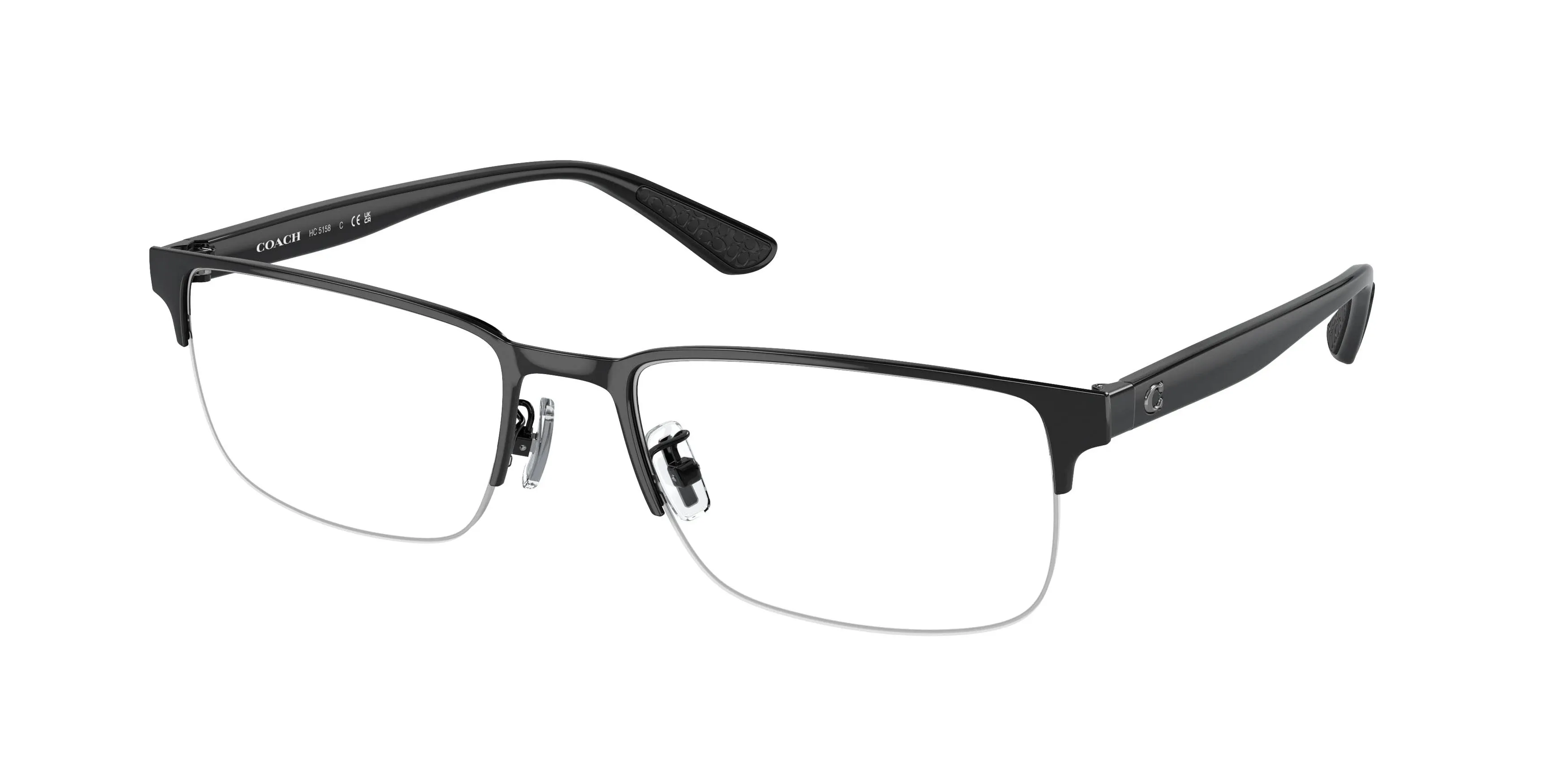 Coach | Demo Rectangular Mens Eyeglasses HC5158 9005 54 | Realry