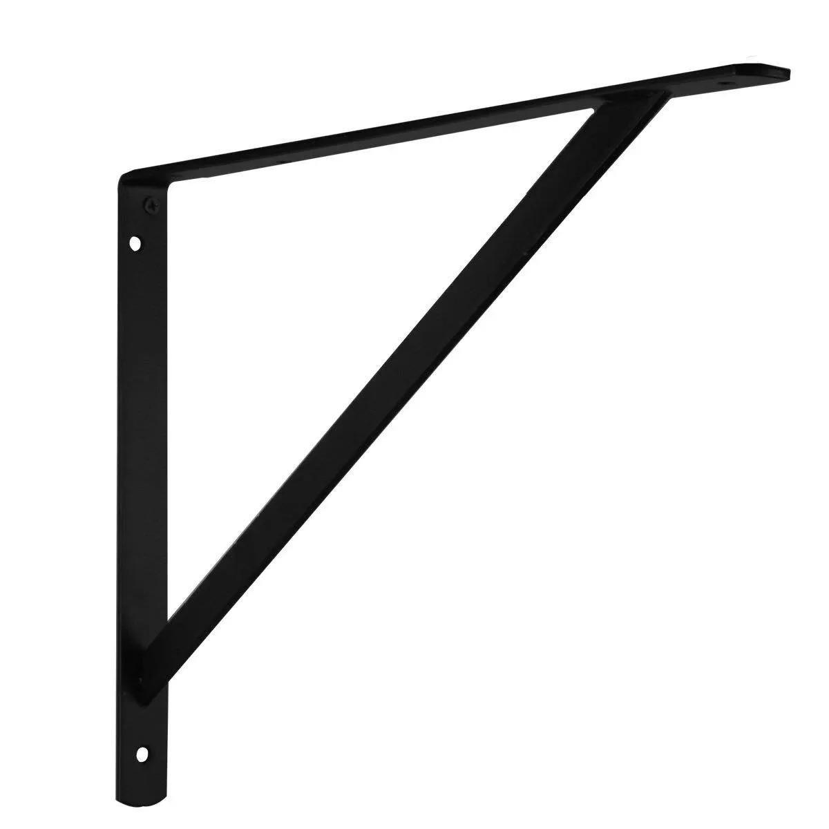 John Sterling The Max Bracket Shelf Bracket, 20-Inch, Black, 0049-20BKH