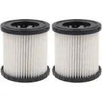 2 Packs Of DCV5801H Wet/Dry Vacuum Hepa Replacement Filter, Suitable For Dowalt DCV580 And DCV581H, Washable And Reusable