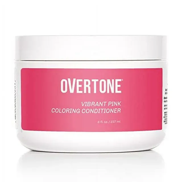 Overtone Haircare Semi-Permanent Color Depositing Conditioner with Shea Butter & Coconut Oil