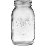 Ball Regular Mouth 16oz Pint Mason Jars with Lids & Bands, 12 Count