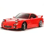 TAMIYA America, Inc 1/10 Mazda RX-7 FD3S Drift Special 4WD On Road TT-02D Kit, TAM58648