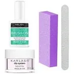 Karlash Nail Repair Kit for Broken Cracked Split Nails. Emergency Easy Quick Fix Natural Pink, Size: 0.5 oz