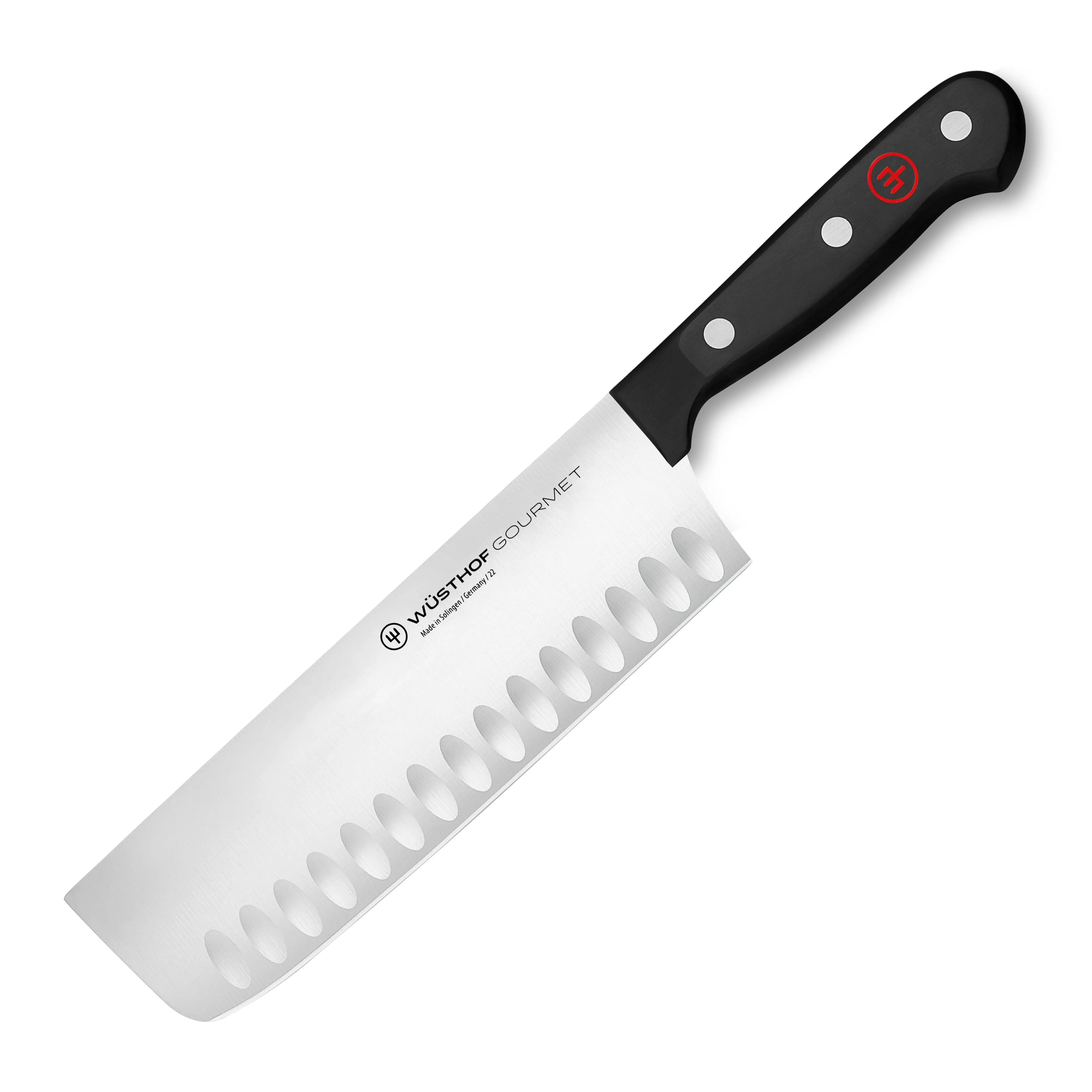 Wusthof Gourmet - 7&#034; Nakiri Knife with Hollow Edge 1025047317 in retail package