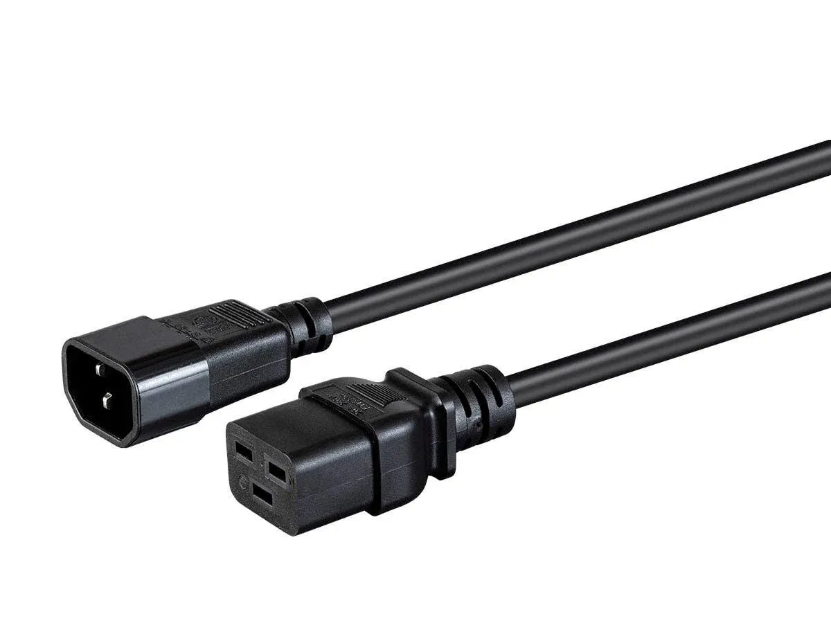 Monoprice Power Cord IEC 60320 C14 to IEC 60320