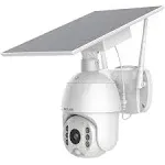 S600 Outdoor Home Security Camera, Wireless WiFi Pan Tilt 360° View Spotlight...