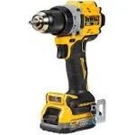 DEWALT 20V MAX* XR COMPACT DRILL/DRIVER WITH POWERSTACK BATTERIES (DCD800D1E1)