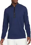 Nike Dri-Fit Victory DJ5474-419 Navy Blue 1/2 Zip Golf Jacket Men&#039;s Small Medium