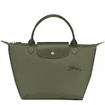 Longchamp Le Pliage Green Medium Nylon Tote Bag