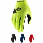 100% Ridecamp Gloves (Large, Red)