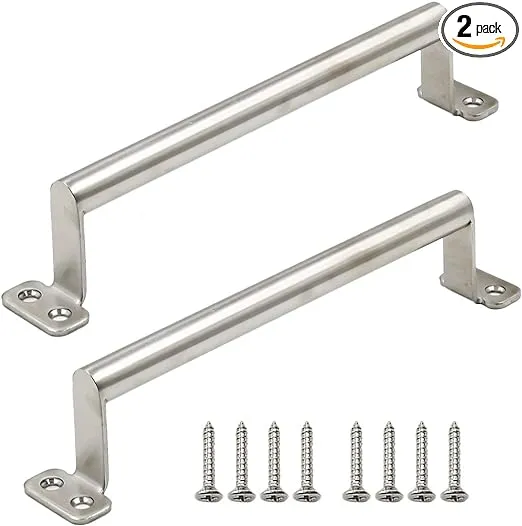 Large Pull Handle Stainless Steel Barn Handle Closet Door Handle - Pack of 2